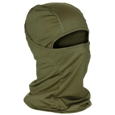 Afbeelding van MFH Balaclava, Mission, 1 gats (polyester, olijf)