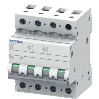 Afbeelding van Attema installatieautomaat 3p n 16a c kar at90214