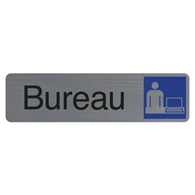 Afbeelding van Exacompta 67154E Plaque adhésive Bureau FR