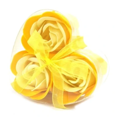 Afbeelding van Zeep Bloemen Spring Roses Set van 3
