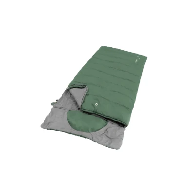 Afbeelding van Outwell Contour Lux XL omkeerbare deken slaapzak groen extra lang 235 cm