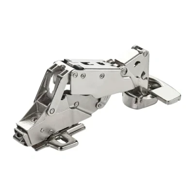 Afbeelding van SOTECH groothoekscharnier 165 Sensys 8657i middenscharnier (half aanwezig) soft close en automatisch sluiten, snelmontage + montageplaat hoogte 0 mm bekerdeksel