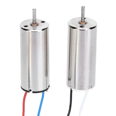 Afbeelding van 2 stuks 8.5x20mm Motor 3 5V 0.15A 35000RPM 50000RPM 8520 Holle Shell Drone Kernloze Motoren voor DIY RC Quadcopter