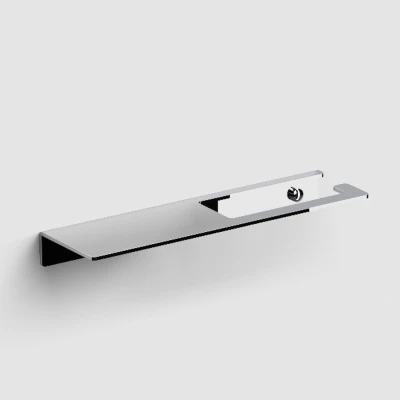 Afbeelding van Toiletrolhouder Clou Fold 3 x 27,7 cm Chroom