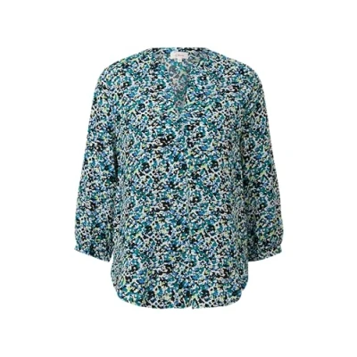Afbeelding van s.Oliver ALL OVER Blouse, Dames, Maat: 34, Schwarz