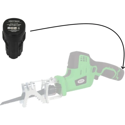 Afbeelding van Hofftech Losse Accu t.b.v. Recipro Snoeizaag Draadloze Takkenzaag 12V 1.5A