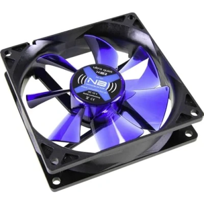 Afbeelding van Noiseblocker BlackSilent Fan XE2 Behuizingsventilator 92 mm, pc ventilator mm met Silent Wings, het maximale volume bedraagt slechts 21 dB (A) en de luchtstroom van 65 m3/u