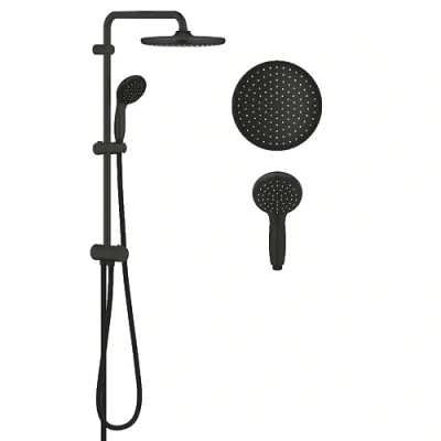 Afbeelding van GROHE QuickFix Vitalio Start 250 rond doucheset met omstelling Mat