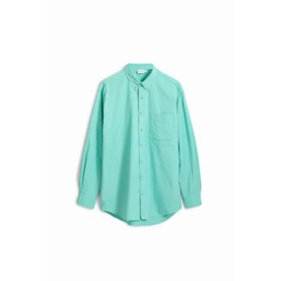 Afbeelding van Desigual Overhemd, Heren, Maat: Large, Green