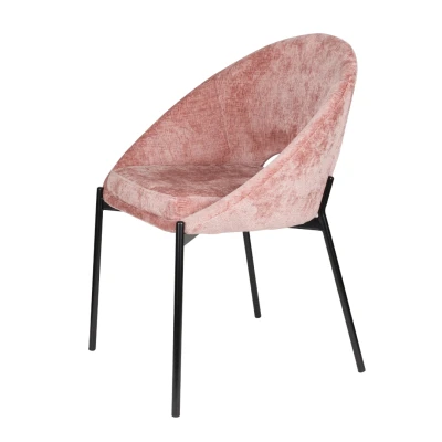 Afbeelding van Feliz Lifestyle Dando Eetkamerstoelen Oud Roze Set van 2