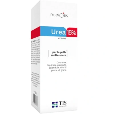Afbeelding van TIS Crème met Ureum 15% Eczeem, Keratose, Psoriasis, Huiduitslag, Gebarsten, Ruwe, Droge Huid Wondgenezing Handen, Voeten, Knieën, Nagels Melkzuur AHA, Tarwekiemen