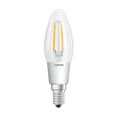 Afbeelding van OSRAM 4058075435490 LED lamp Energielabel E (A G) E14 Kaars 4 W Warmwit 1 stuk(s)