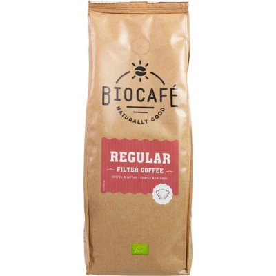 Afbeelding van Biocafé Filterkoffie Regular 250GR