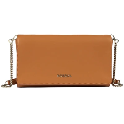 Afbeelding van Roeckl LIZ Clutch, Dames, Maat: One Size, Hazelnut