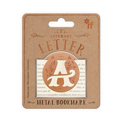 Afbeelding van Literary Letters Bookmarks A