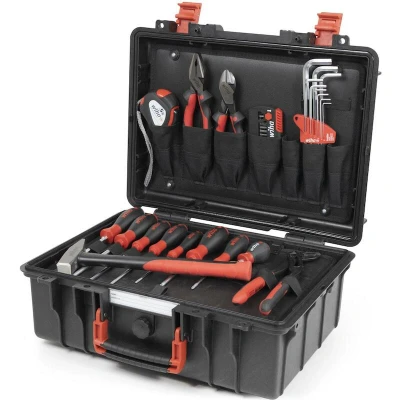 Afbeelding van Wiha 9300 71403 Gereedschapskoffer Basic Set L Mechanisch 18 delig 45531