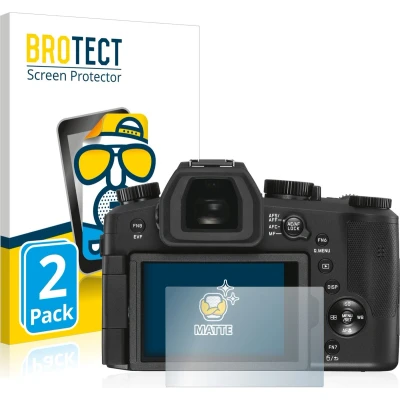 Afbeelding van BROTECT Screenprotector voor Leica V LUX 5 Folie Beschermfolie matte (2 Stuks)