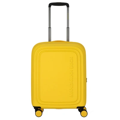 Afbeelding van Mandarina Duck LOGODUCK + Trolley Cabine, Eend Geel, 40x55x20(LxHxW), Koffers en trolleys