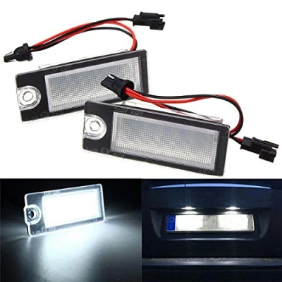 Afbeelding van VIGORFLYRUN PARTS LTD 2 stks Auto LED Kentekenplaat Licht Voor V olvo S80 V70 XC70 2001 2007 S60 2006 XC90 2003, 18 Canbus 12V Foutloos Wit Achterlicht