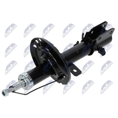 Afbeelding van NTY A NS 003 Schokdemper Vooras rechts Gasdruk Dubbelpijp Veerpoot Pen bovenaan, Klem onderaan NISSAN: Micra III Hatchback (K12) 1.0 16V, 1.6 SR 160