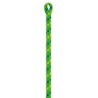 Afbeelding van Petzl Flow 11.3mm soepele kernmantellijn met spliced touweinde 35m groen 1 x splice