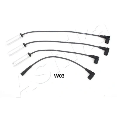 Afbeelding van ASHIKA 132 0W W03 Bougiekabelset