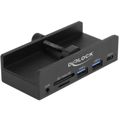 Afbeelding van Delock Externer USB 5 Gbps 3 Port Hub 2 x Typ A, 1 Type C™