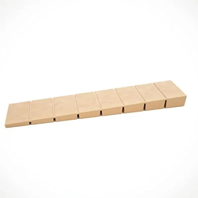 Afbeelding van Sossai® meubelwiggen MKB 100, onderlegwiggen van kunststof met geïntegreerde breekpunten, 10 stuks, kleur: beige