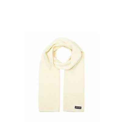 Afbeelding van Jack &amp; Jones Jacdna NOOS Sjaal, Heren, Maat: One Size, Antique white