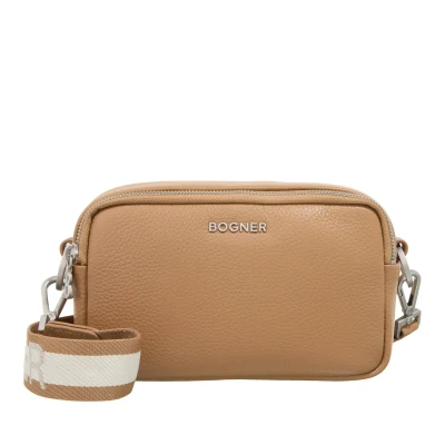 Afbeelding van Bogner Andermatt Schoudertas, Dames, Maat: One Size, Lattemacchiato