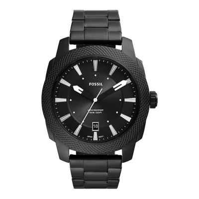Afbeelding van Fossil FS5971 Horloge Machine staal zwart 49 mm