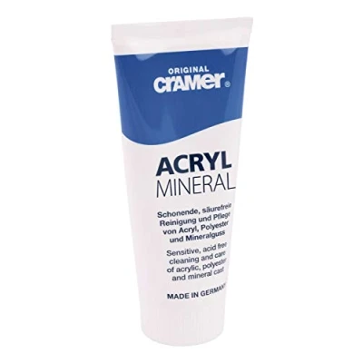 Afbeelding van Badverzorging voor reiniging en onderhoud acryloppervlakken polyester oppervlakken glasoppervlakken 100 ml tube