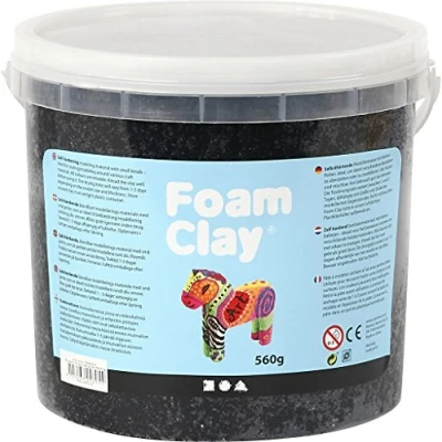 Afbeelding van Foam Clay Zwart, 560gr.