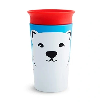 Afbeelding van Munchkin Miracle 360 WildLove drinkbeker, 266 ml, ijsbeer