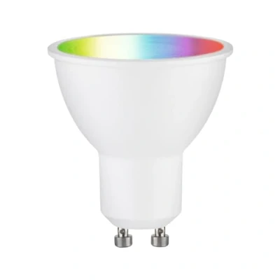Afbeelding van Paulmann 29147 standaard 230 V Smart Home Zigbee LED reflector GU10 350 lm 4,8 W RGBW+ dimbaar wit mat verlichtingsmiddel