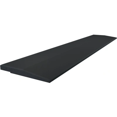 Afbeelding van Flow Fitness Oploopprofiel Rubberen Met Waterdichte SBR Laag 100 x 20 2 cm Zwart