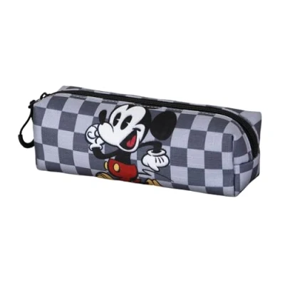 Afbeelding van Mickey Mouse Move FAN vierkant etui 2.2, Grijs, 22 x 9 cm, Eén maat, 2.2 Vierkante
