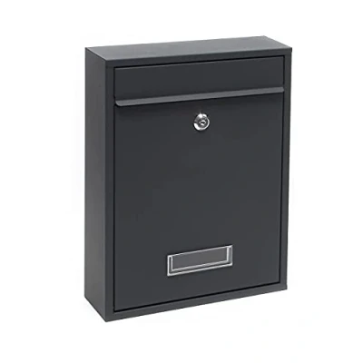 Afbeelding van Kippen 10005AN brievenbus, model Mail, antraciet