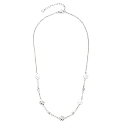 Afbeelding van Leonardo Ketting, Dames, Maat: One Size, Sølv