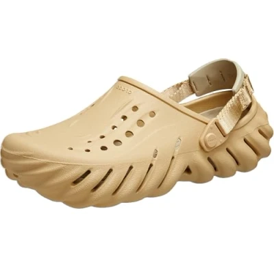 Afbeelding van Crocs ECHO Unisex Muiltjes, Maat: 37 38, Wheat Kunststof
