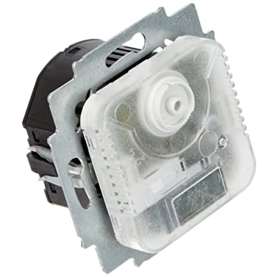 Afbeelding van Abb busch jaeger elektronische kamerthermostaat met schuifregelaar inbouw 230v 10a lcd 5graden tot 30 graden c 2cka001032a0488