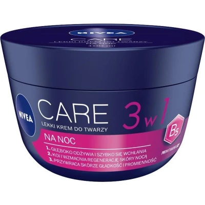 Afbeelding van Nivea Care 3In1 Light Face Cream For Night 100Ml