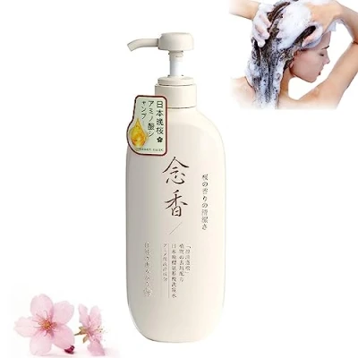 Afbeelding van Boundbreed Sakura Japanse Shampoo, Haargroei Japan&#039;S No. 1 Hair Density Essential Shampoo En Conditioner (Color : Shampoo)