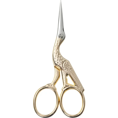 Afbeelding van MW Ooievaarsschaar Goud 9cm