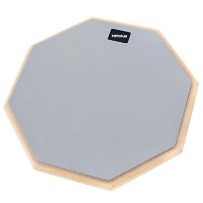 Afbeelding van keepdrum DP GY12 Drumpad Practice Pad Grijs oefenpad 12 inch
