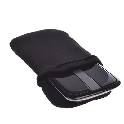 Afbeelding van Muistasje, Case Wonder Neopreen Waterbestendige Draagtas Draagbare Hoes Tassen voor Microsoft Arc Touch Mouse, Zwart