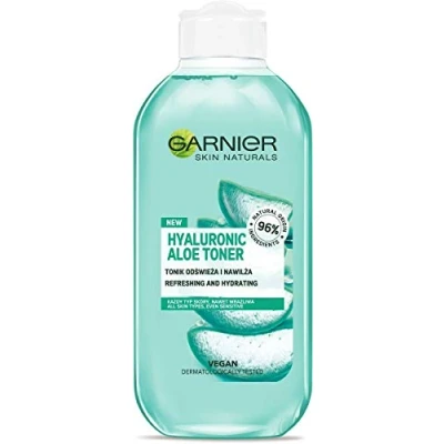 Afbeelding van Garnier, Reiniging van het gezicht, Hyaluron Aloë Tonic Hydraterend Vera En Hyaluronzuur 200Ml (Tonic lotion, 200 ml)