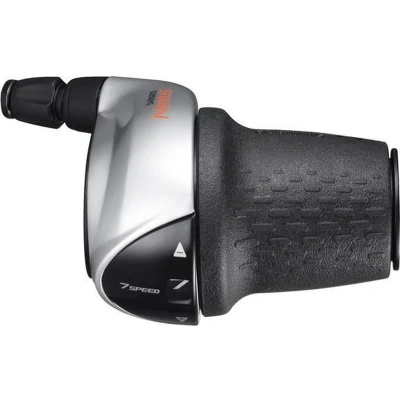 Afbeelding van Shimano Unisex Nexus draaigreepschakelaar, volwassenen, zilver, eenheidsmaat