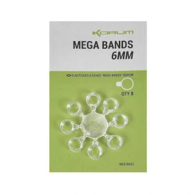 Afbeelding van Korum Mega Bands Maat : 6mm