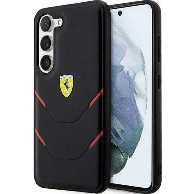 Afbeelding van Ferrari geschikt voor Samsung S23 Plus Achterkant hoesje zwart